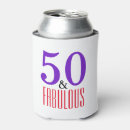 Search for 50th birthday can coolers Fifty