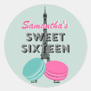 Search for paris sweet sixteen stickers For her