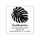 Search for tropical leaf rubber stamps Elegant