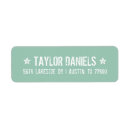 Search for graduation return address labels Rustic