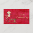Search for seamstress business cards Vintage sewing machine