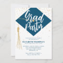Search for navy blue graduation invitations College