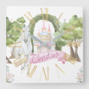 Search for fairy clocks Watercolor