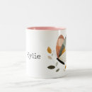 Search for orange butterfly mugs Leaves