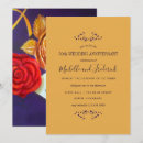Search for golden wedding anniversary invitations Purple