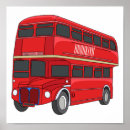 Search for double decker posters London