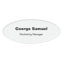 Search for small business name tags Company corporate business employee