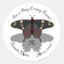 Search for butterfly monogram stickers Insect