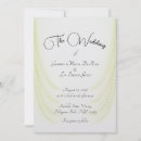 Search for pearl white wedding invitations Pearls