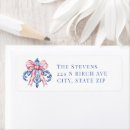 Search for blue damask return address labels Baroque