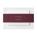 Search for wedding invitation belly bands Elegant