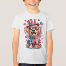 Search for 4th of july golden retriever tshirts Cute