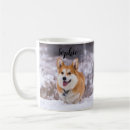 Search for pembroke welsh corgi mugs Snow