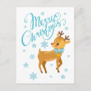 Search for winter deer postcards Merry