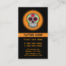 Search for sugar skull business cards Black