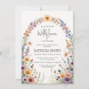 Search for pretty baby girl shower invitations Wildflower