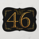 Search for 46th birthday invitations Elegant