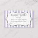Search for purple grey baby shower invitations Diaper raffle