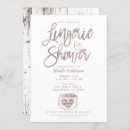 Search for pink lingerie shower invitations Modern