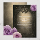 Search for gothic engagement party invitations Dark