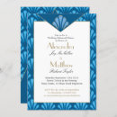 Search for art deco rehearsal dinner invitations Gatsby