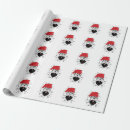 Search for classic santa wrapping paper Snow
