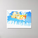 Search for truck canvas prints Sky