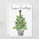 Search for white seasonal invitations Tree
