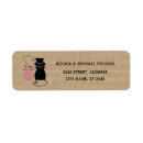 Search for burlap wedding return address labels Elegant