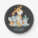 Search for chalkboard baby shower paper plates Boy
