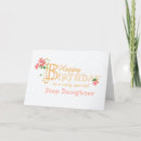 Search for for step daughter birthday cards Floral