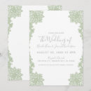 Search for white lace wedding invitations Modern