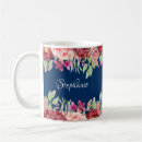 Search for blue rose mugs Watercolor floral