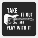 Search for playing guitar stickers Guitarist