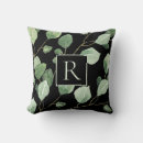 Search for black and sage green cushions Elegant