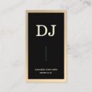 Search for wedding dj business cards Professional
