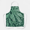 Search for watercolor fern aprons Green