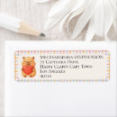 Search for whimsical return address labels Baby shower