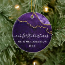 Search for violet christmas tree decorations Elegant