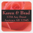 Search for invitation address wedding stickers Flower