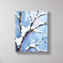 Search for winter branches canvas prints Snowy