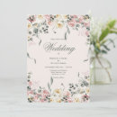 Search for sage green and blush pink wedding invitations Flowers