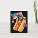 Search for 4th of july hotdog cards Vintage