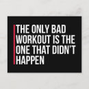 Search for funny fitness motivation postcards Typography