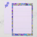 Search for lined floral stationery paper Pattern
