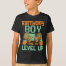 Search for level up birthday tshirts Levelled