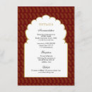 Search for indian reception invitations Paisley
