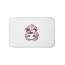 Search for cute sloth bath mats Kawaii