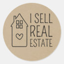 Search for real estate business stickers Modern