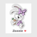 Search for white carrots stickers Rabbit
